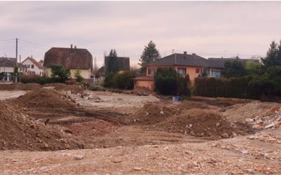 Fin de la démolition et début du terrassement !